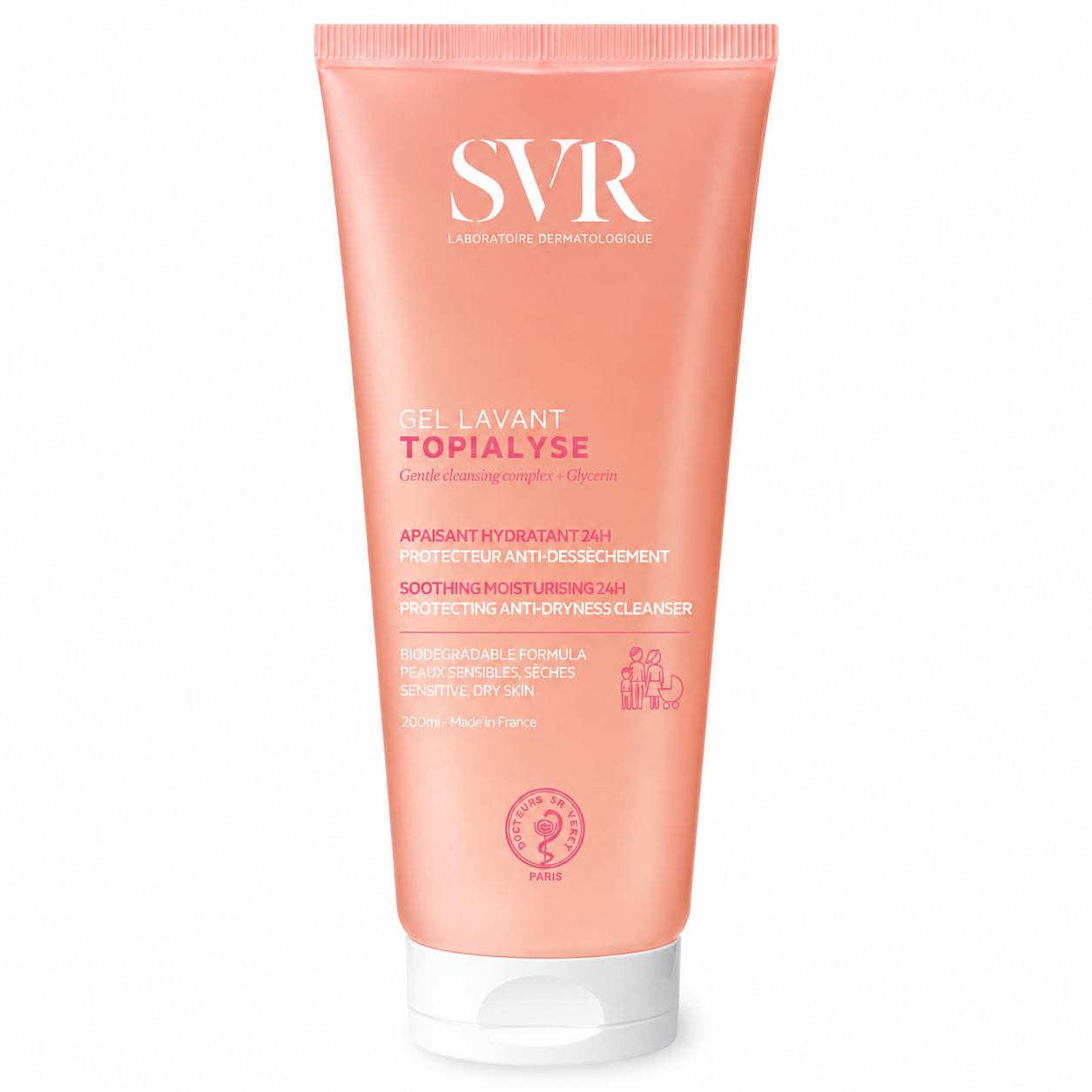SVR Topialyse Gel Lavant 200ML / 1 L