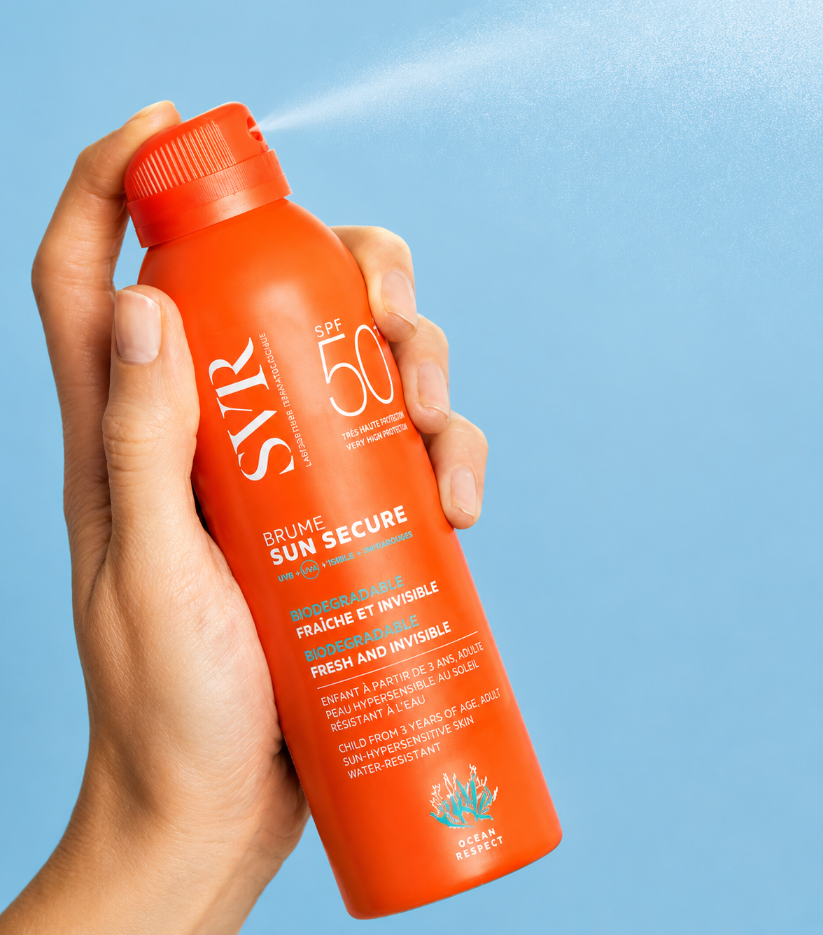 SVR SUN SECURE Brume SPF50+ 200ML