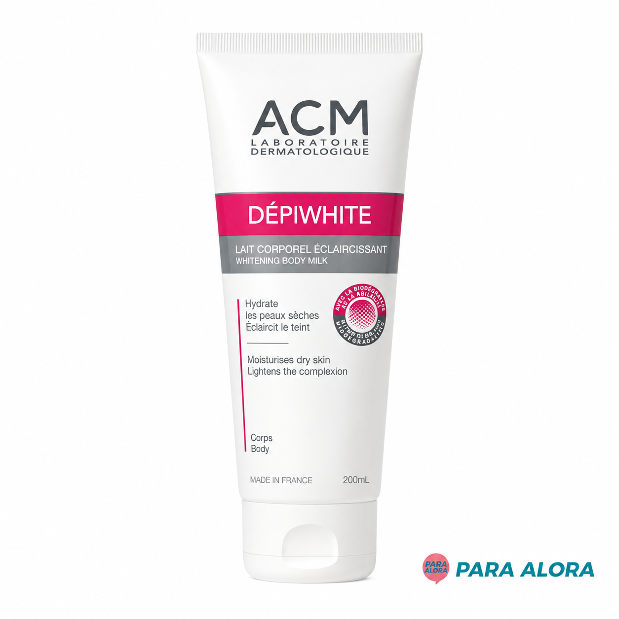 ACM DEPIWHITE Lait Corporel  ÉCLAIRCISSANT 200ML