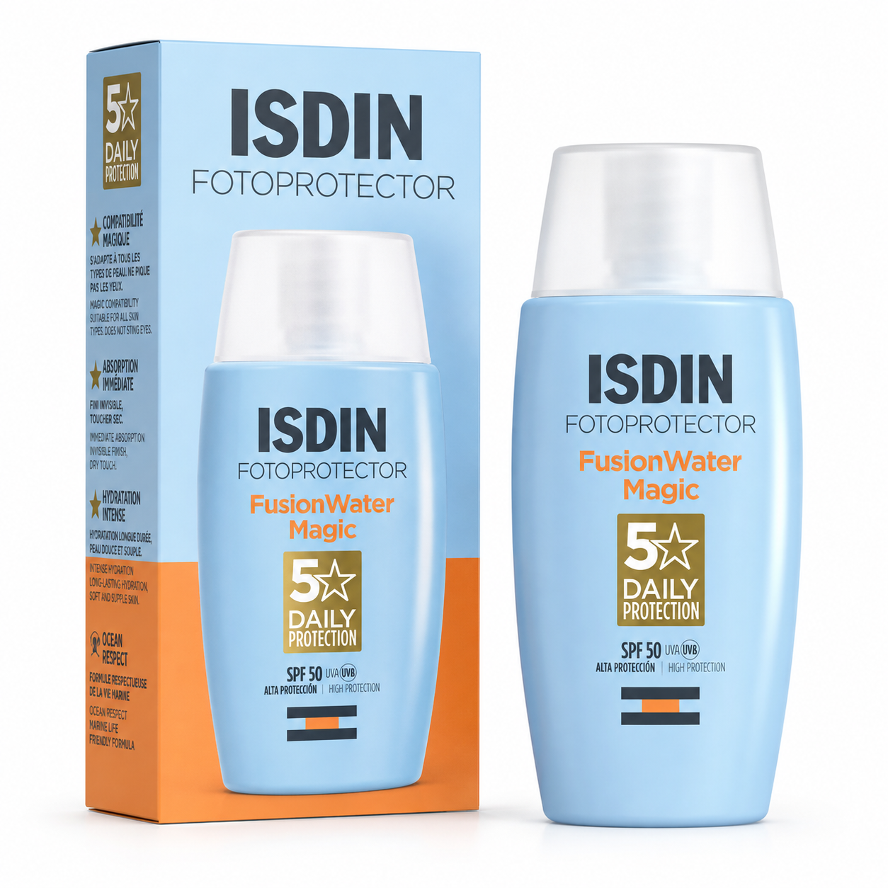 ISDIN Fusion Water MAGIC Invisible SPF50 50ml