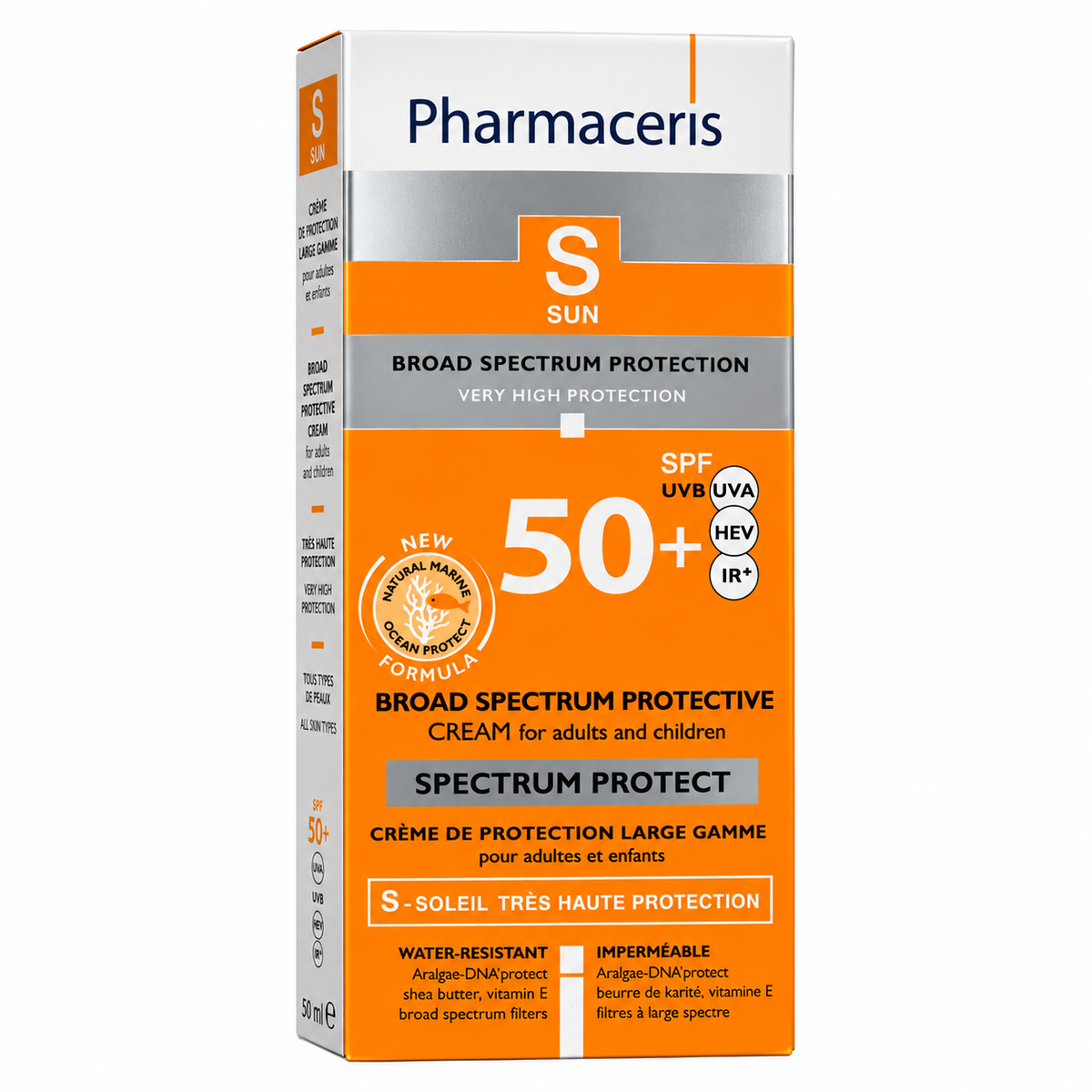 Pharmaceris S Spectrum-Protect Crème Haute Protection SPF50+ 50ml
