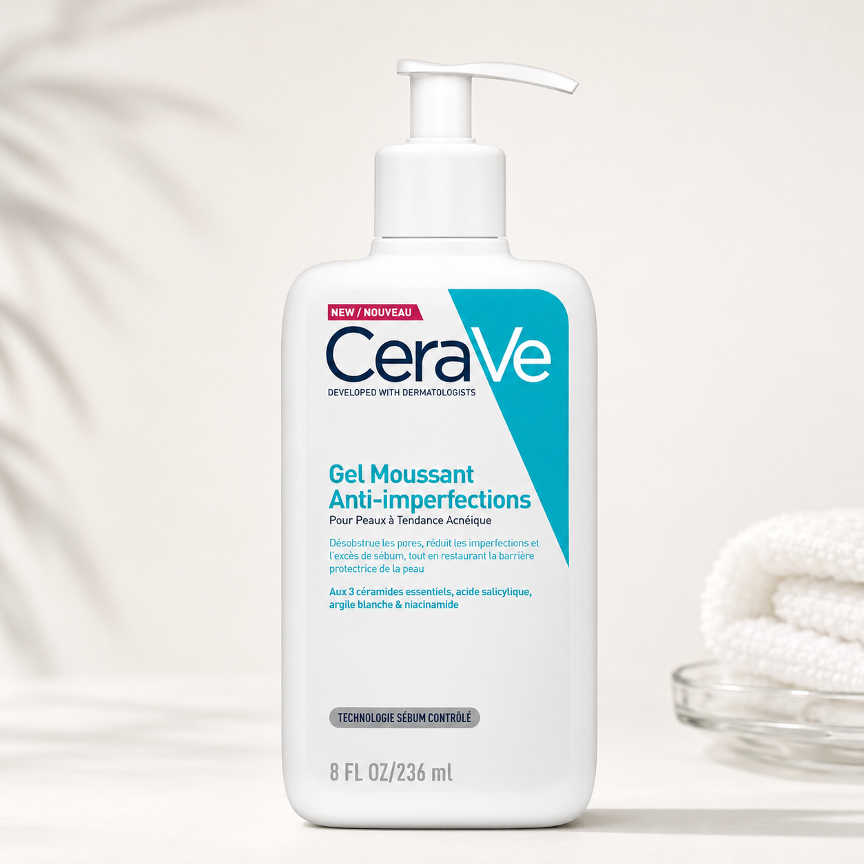 CeraVe Gel Moussant Anti-Imperfections 236ml