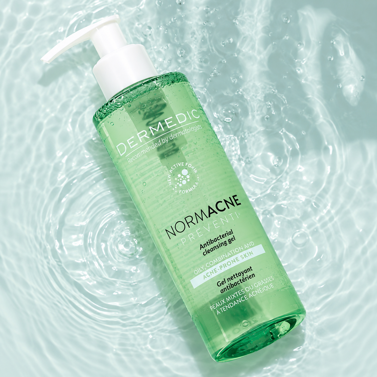 Dermedic Normacne Gel Nettoyant Antibactérien 200ml / 500ml