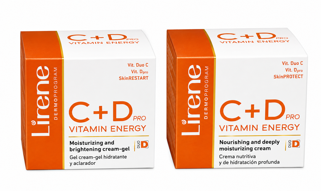 Lirene C+D Pro Vitamin Energy Soin Hydratant et Éclaircissant 50ml