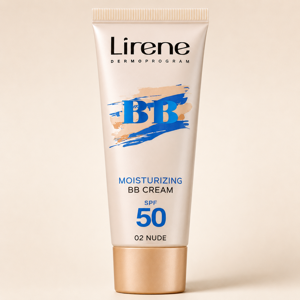 Titre : Lirene BB Crème Hydratante SPF50 30ml – 01 Natural / 02 Nude