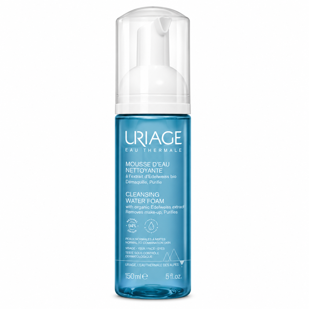 Uriage Eau Thermale Mousse d’Eau Nettoyante 150ml