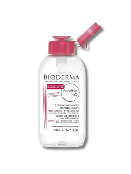 BIODERMA SENSIBIO H2O EAU MICELLAIRE 500ML POMPE